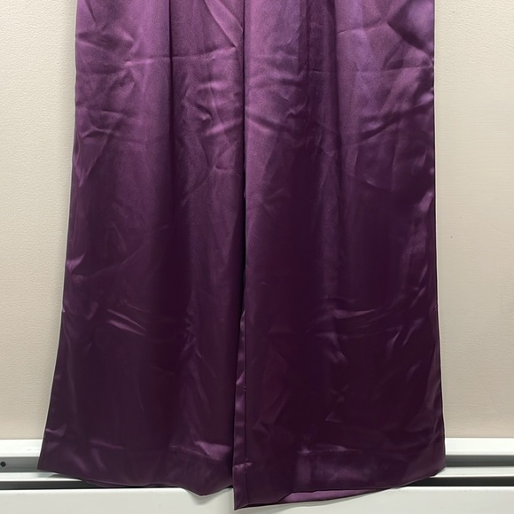Banana Republic Purple Wide Leg Pants - Picture 3 of 16